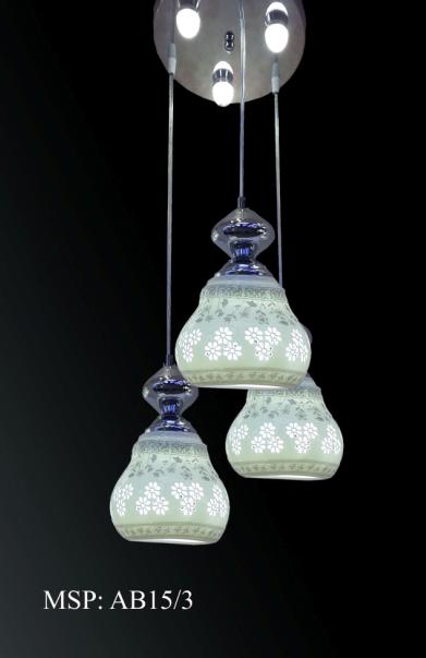Đèn thả 3 gốm AB15
