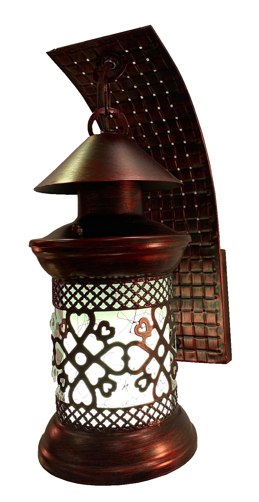 Đèn tường chao dầu 6649/1 (12x31)