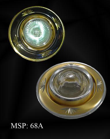 Mắt trâu thủy tinh tròn 90 - 68A
