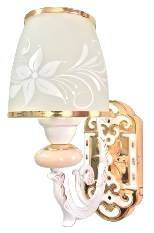 Đèn tường đế mạ vàng Pháp C091/1