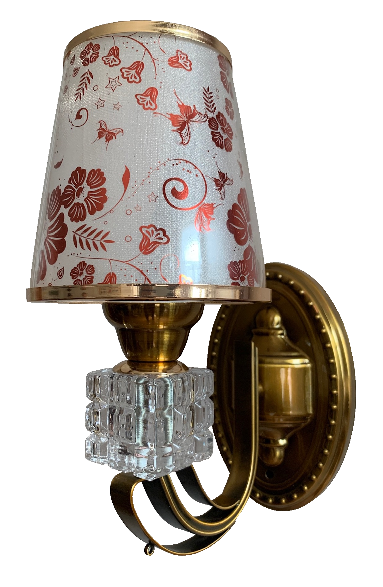 Đèn tường chao da dê 9107/1