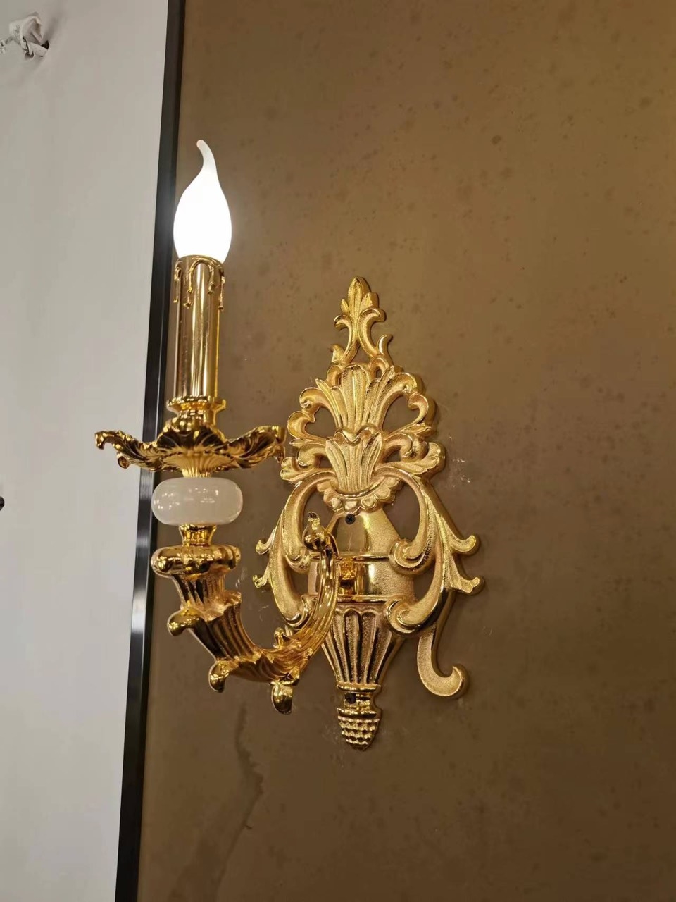 Đèn nến đồng xịn 9180/1VP