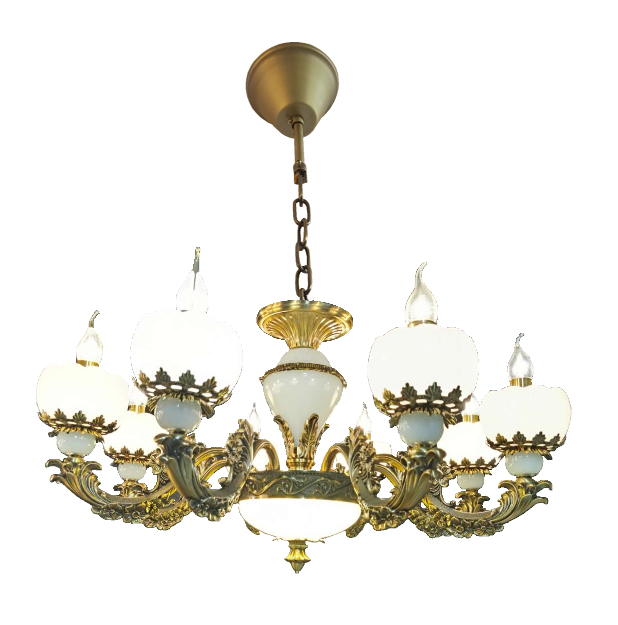 Đèn chùm chao thủy tinh MD7166/8