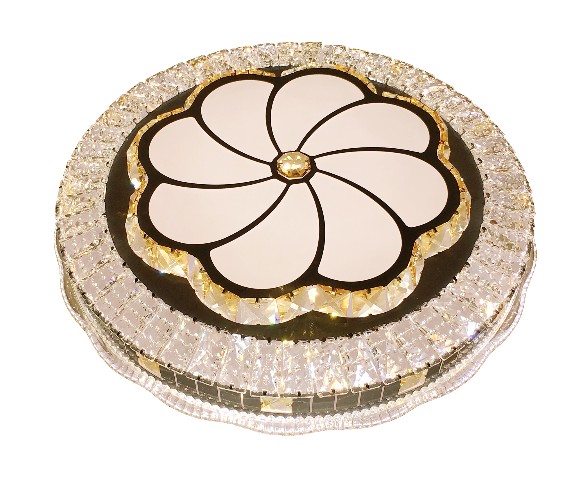 Ốp trần phale mặt kính hoa 1259-11/500