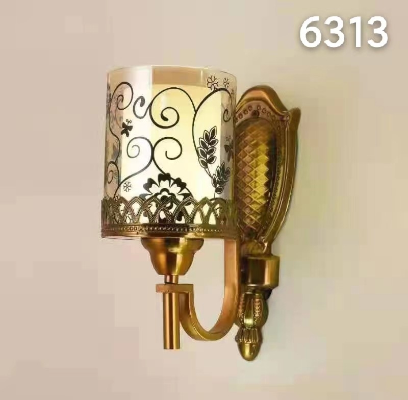 Đèn tường mạ đồng 6313/1