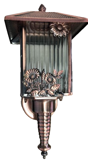 Cột sắt mạ đồn đỏ 4 kính 1378/1