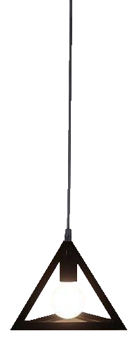 Đèn thả đơn tam giác CD3011/1