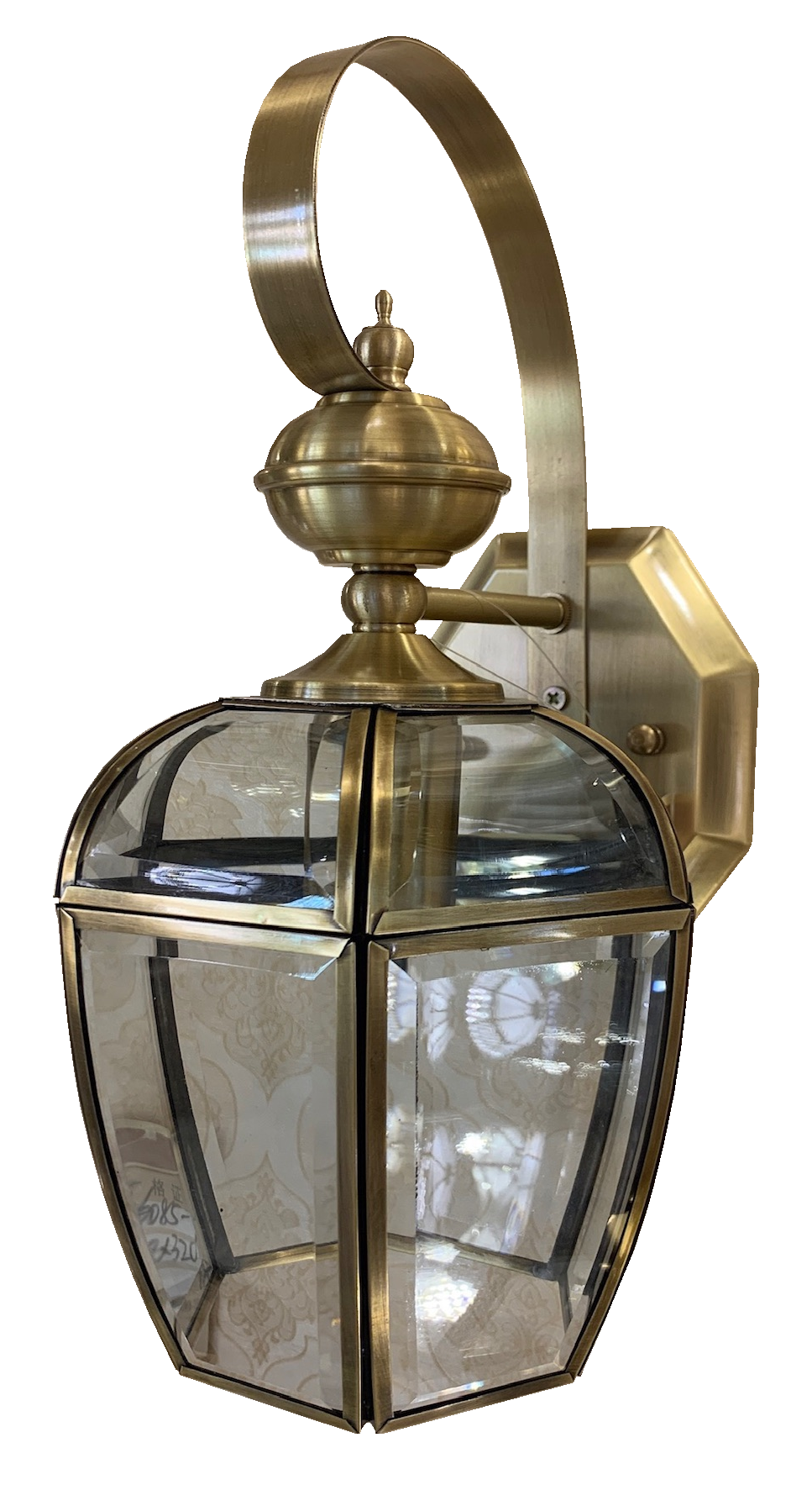 Đèn cột đồng xịn B6087 quay xuống (18x32)