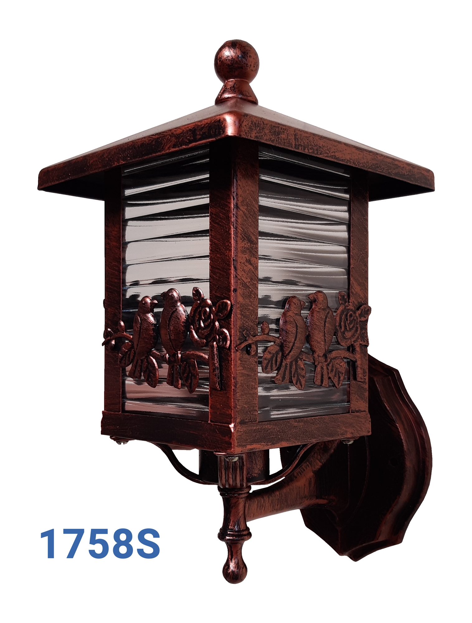 Cột sơn 4 kính con chim nhỏ (1758S)
