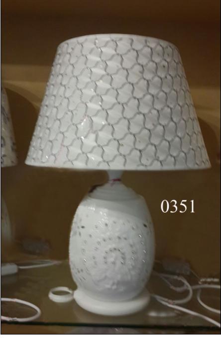 Đèn bàn sứ 0351