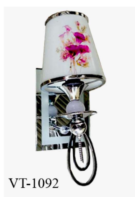 Đèn tường đế kính 1092