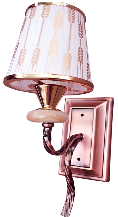 Đèn tường dù mạ đồng 8640