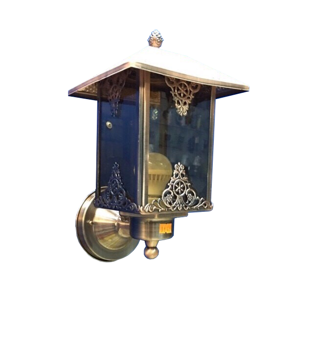 Đèn cột mạ đồng 1161