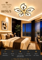 Đèn ốp led cánh hoa 8870/5