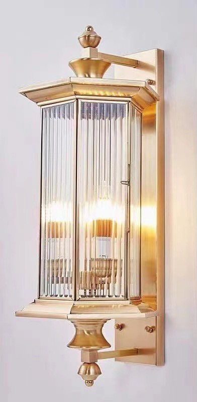 Đèn cột đồng xịn B6097-3(180x580)