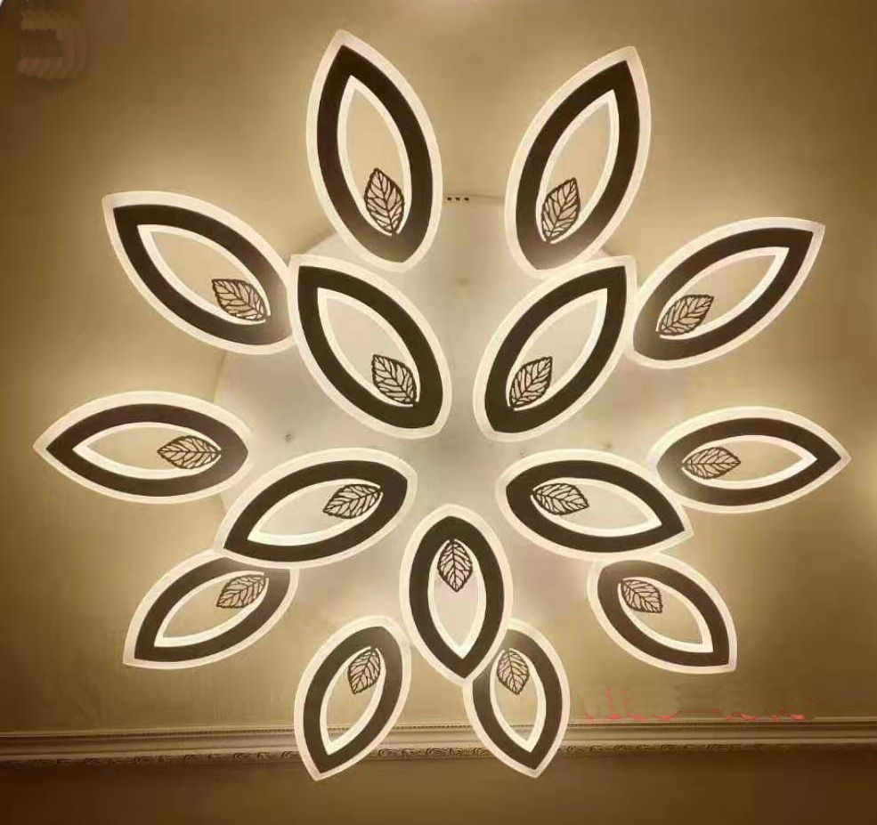 Đèn ốp led cánh hoa 8875/15WH