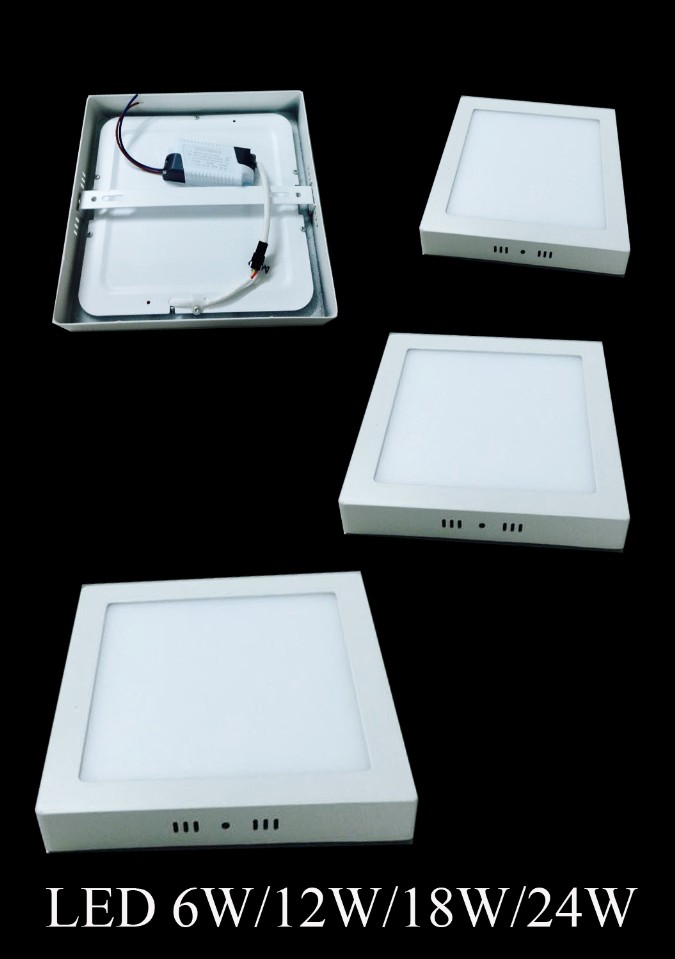 Đèn ốp trần Led nổi 18w-3 chế độ