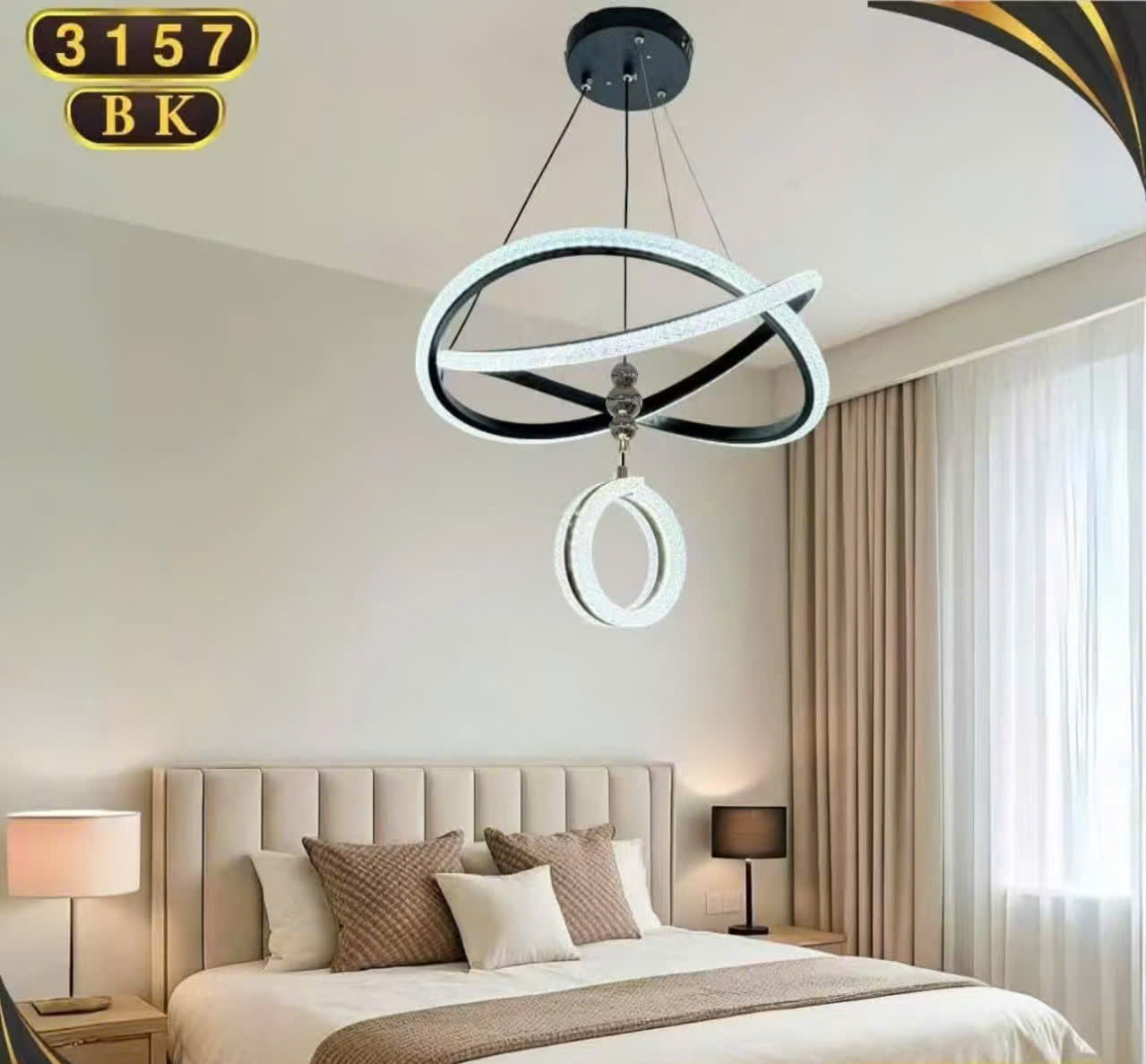 Đèn thả đơn led 3157/1