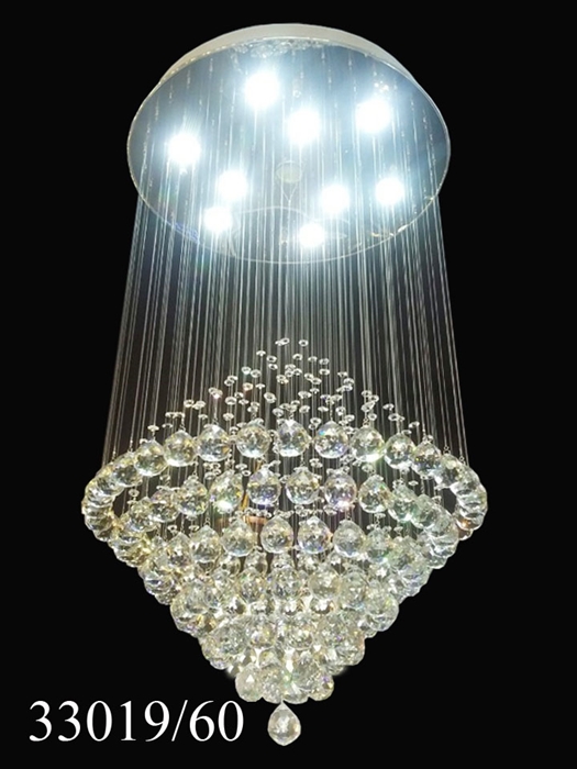 Đèn chùm thả hạt phale phi 60 (33019)