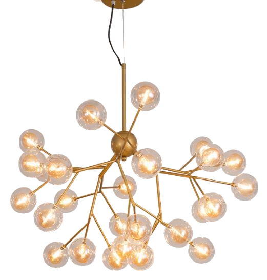 Đèn chùm led bóng thuỷ tinh CH36-B