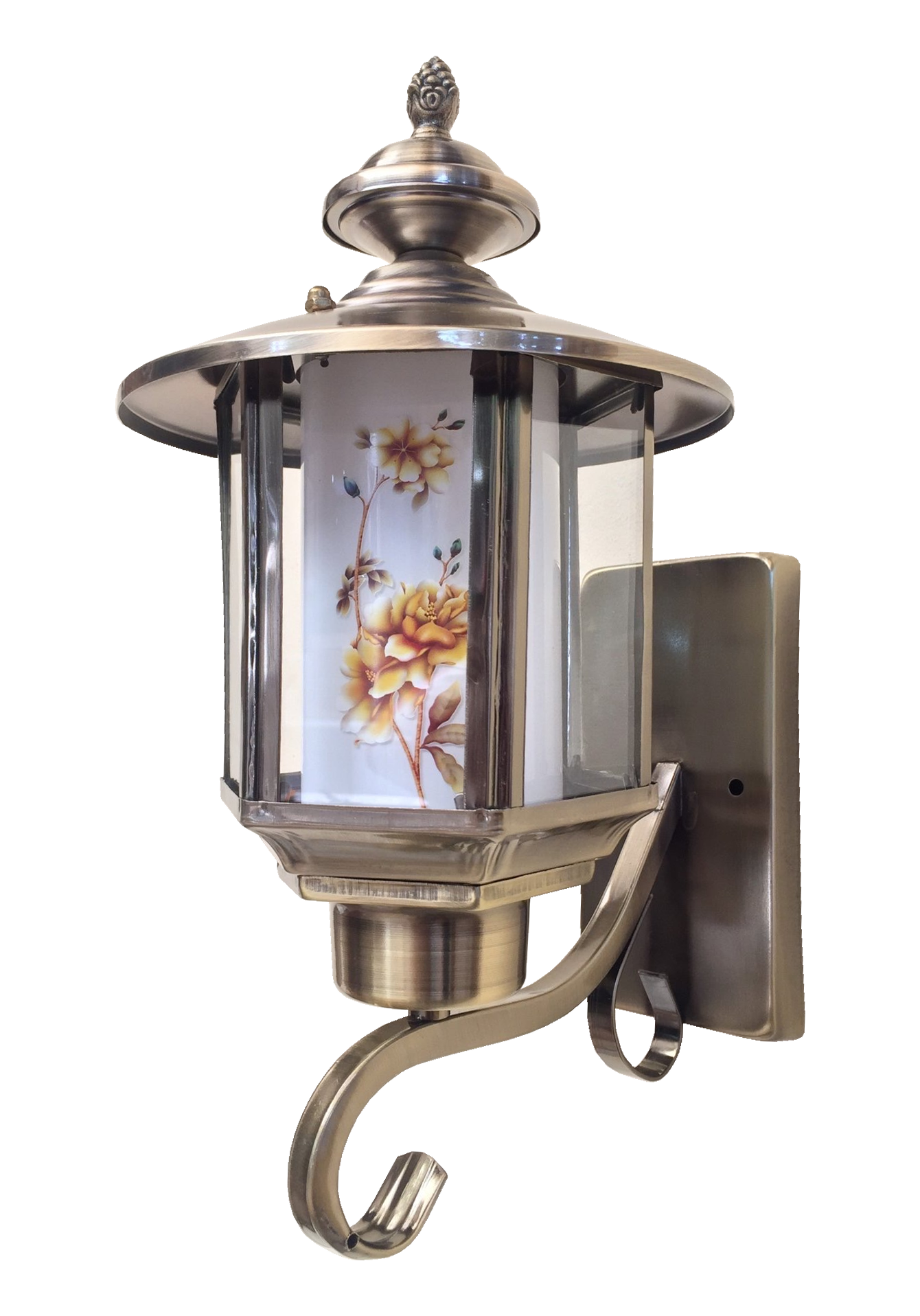 Đèn cột mạ đồng 11159/1