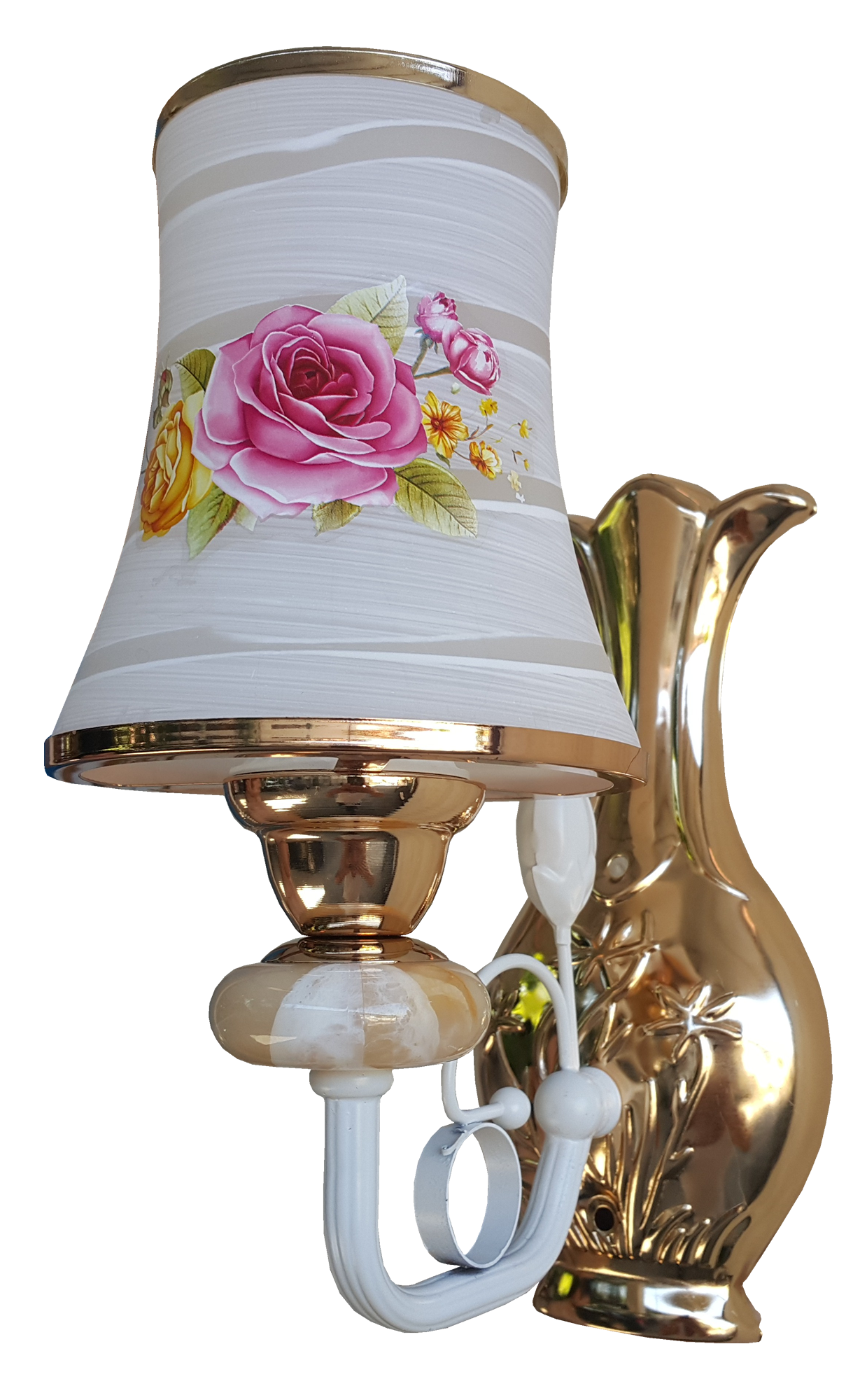Đèn tường đế mạ 8874/1