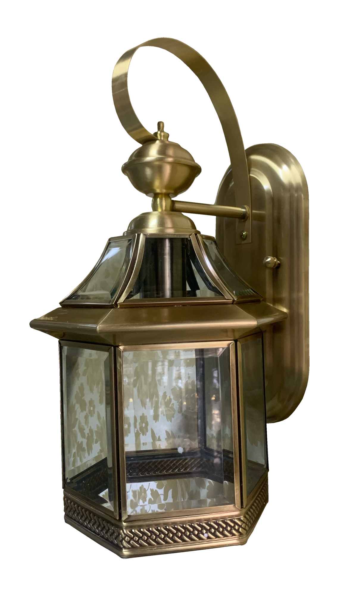 Đèn cột đồng xịn 6081/1