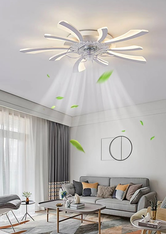Ốp led gắn quạt 9013