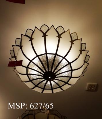 Đèn ốp trần đồng xịn 65cm 627