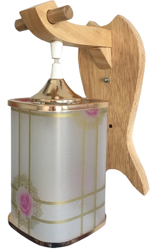 Đèn tường gỗ (8659/1)(10,5x28x19)