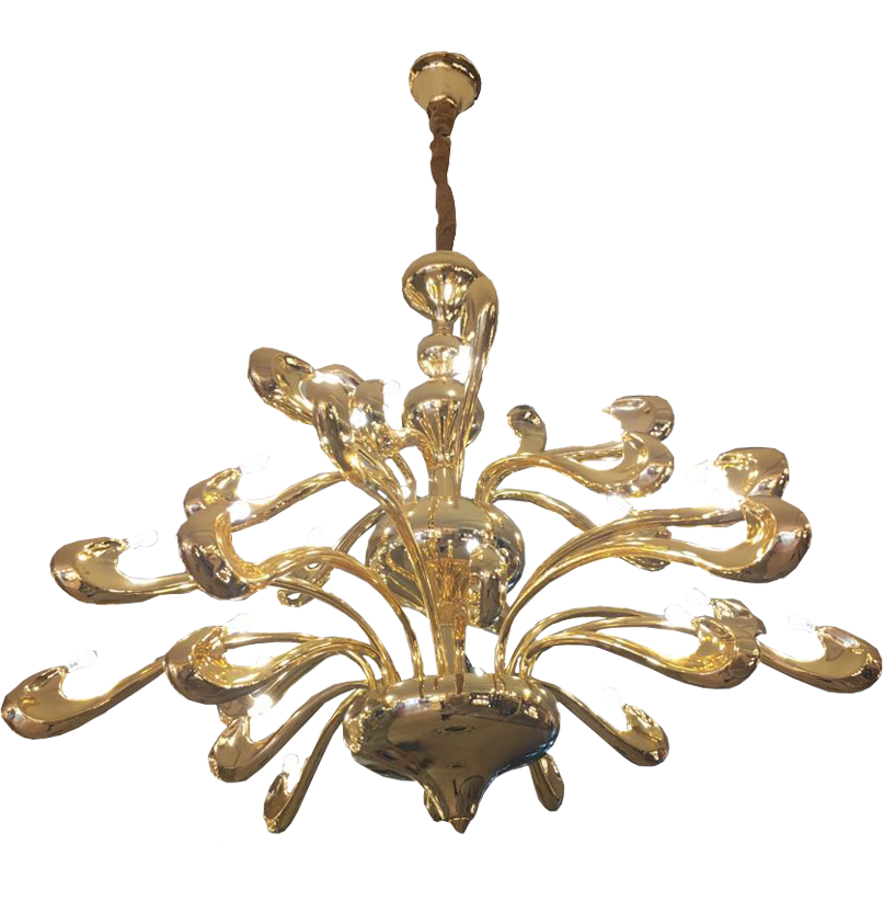 Chùm cổ ngỗng mạ vàng 8002/30
