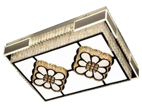 Ốp Trần mặt kính hoa 8117-600*800