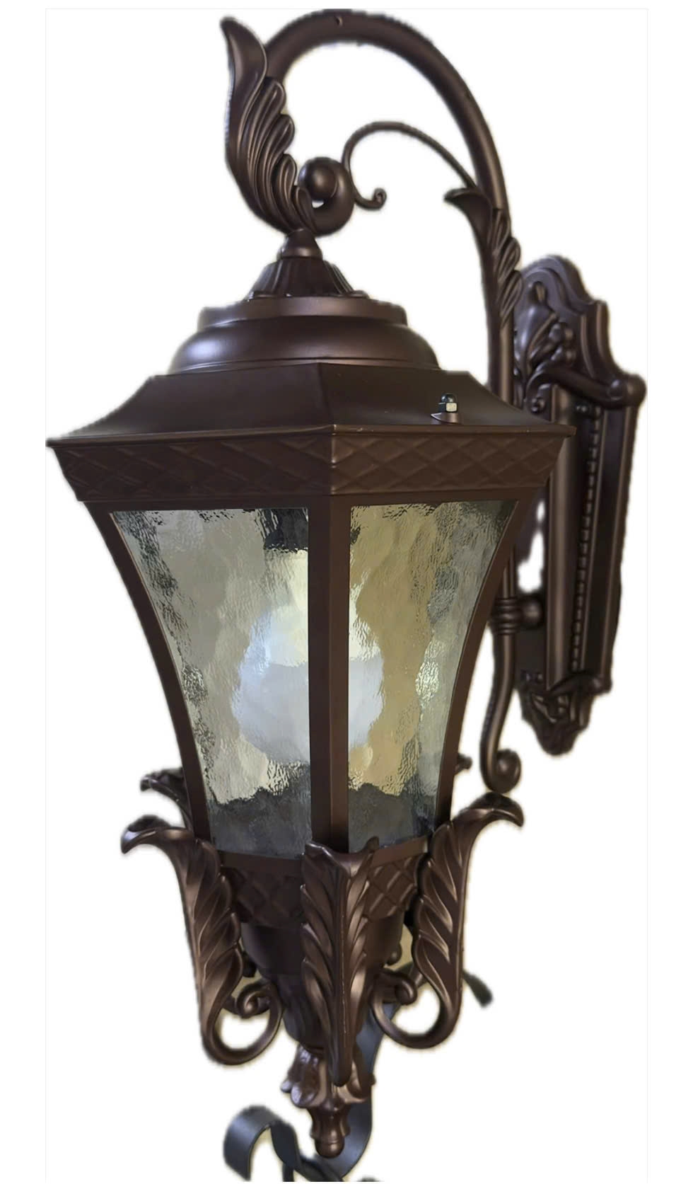 Đèn cột sơn cà phê  0328CO(20x53x28)