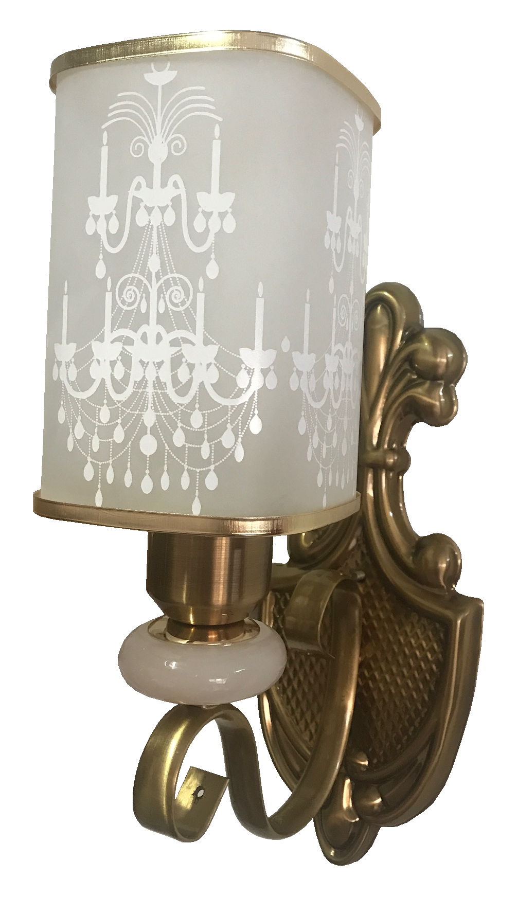 Đèn tường đế mạ 8840/1