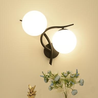 Đèn tường chao cầu 2158/2 BK