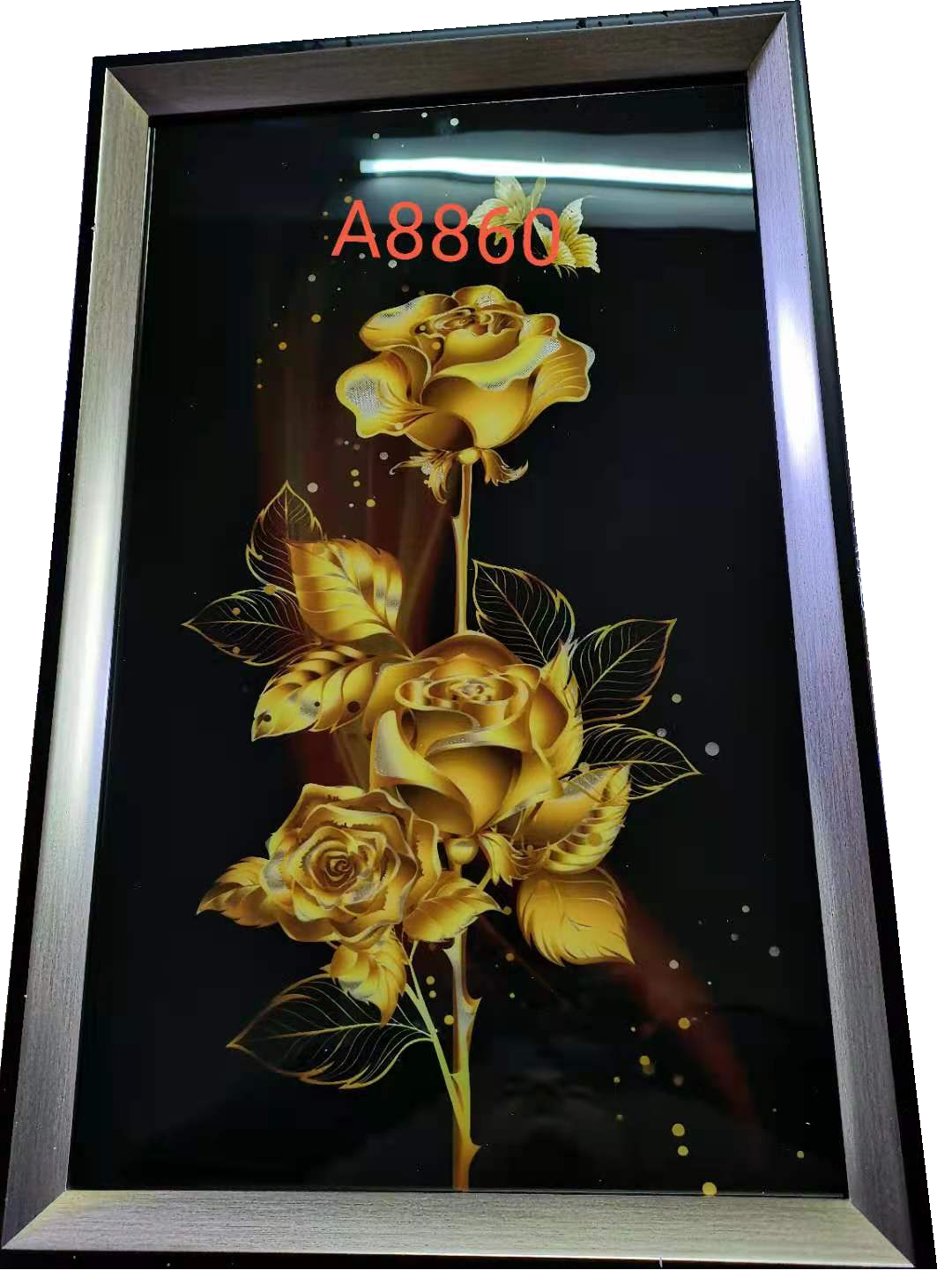 Hắt tranh khung mạ vàng đồng A8860M (40x60)