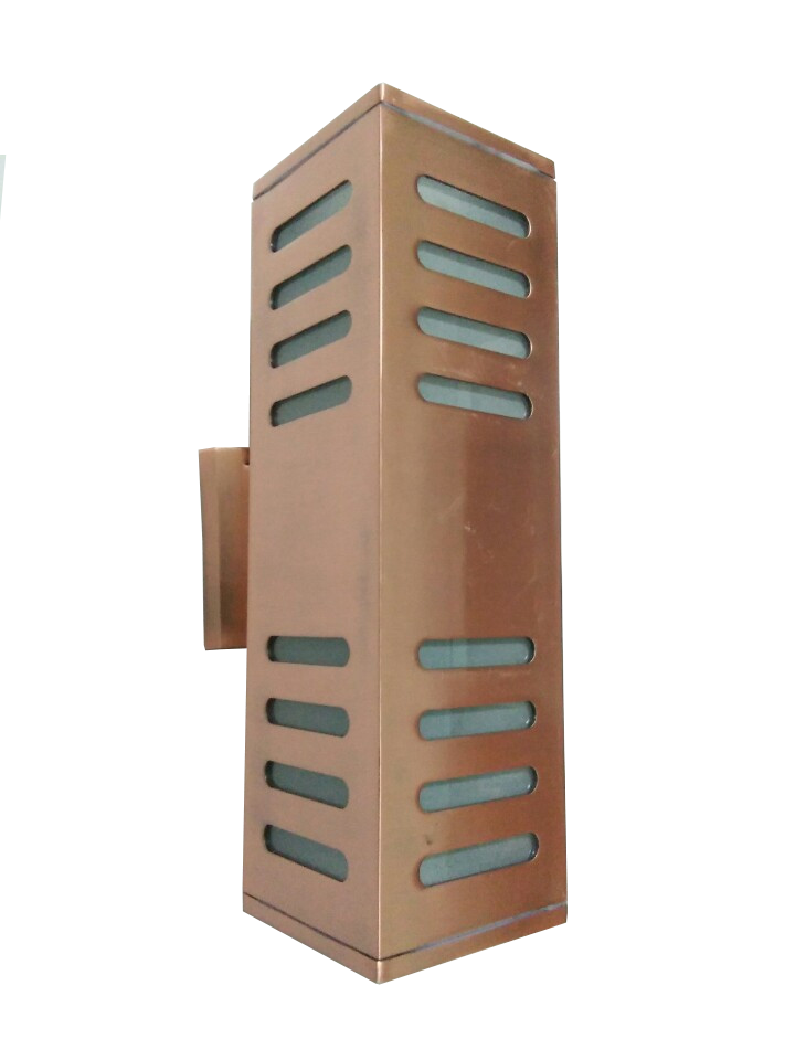 Chày vuông rãnh ngang mạ vàng hồng 9375/2