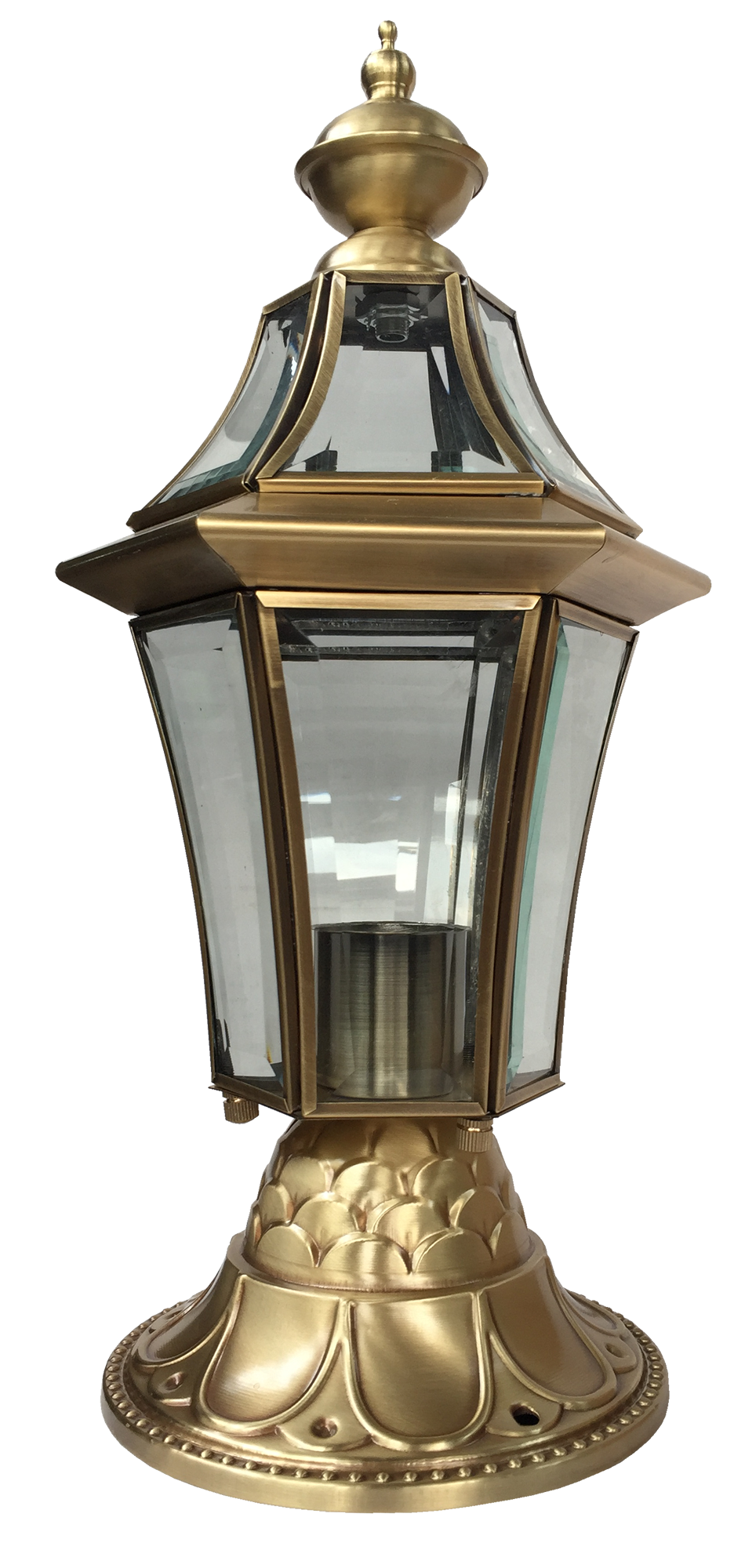 Đèn trụ cổng đồng xịn Z6071 (R: 180, C:420)