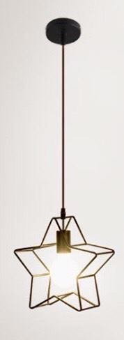 Đèn thả ngôi sao 8279/1 (28,5cm)