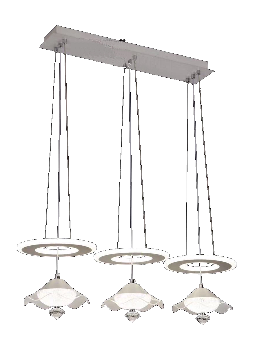 Đèn thả led aganit 202011/3( 18*20, đế 54)