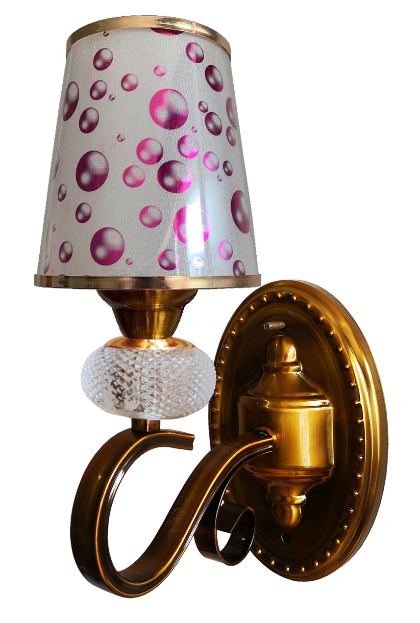 Đèn tường chao mạ 9143/1