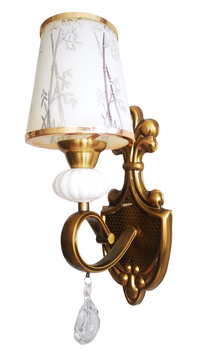 Đèn tường chao mạ 9140/1 (8223/1)