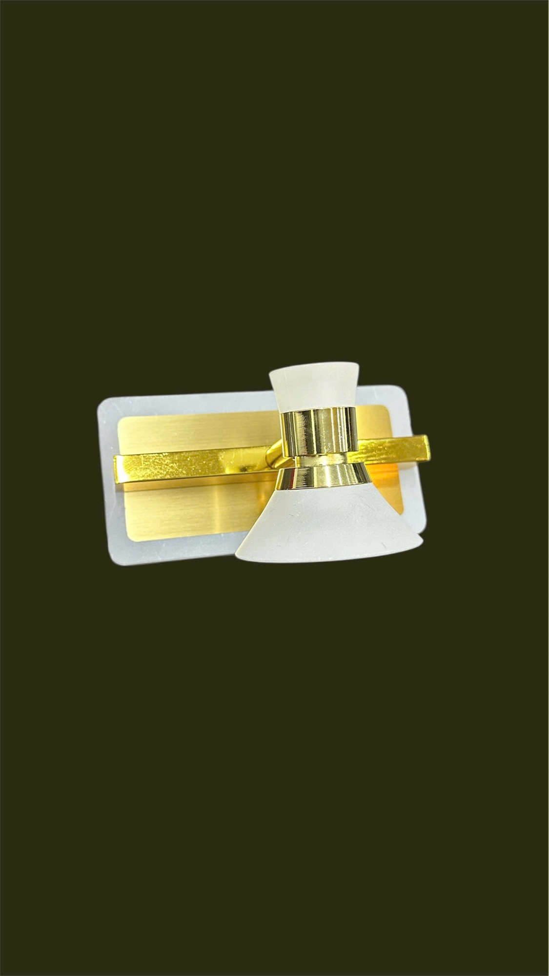 Đèn soi tranh mạ đồng 7475-1