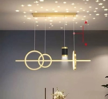 Đèn thả phòng ăn JHA19/BK