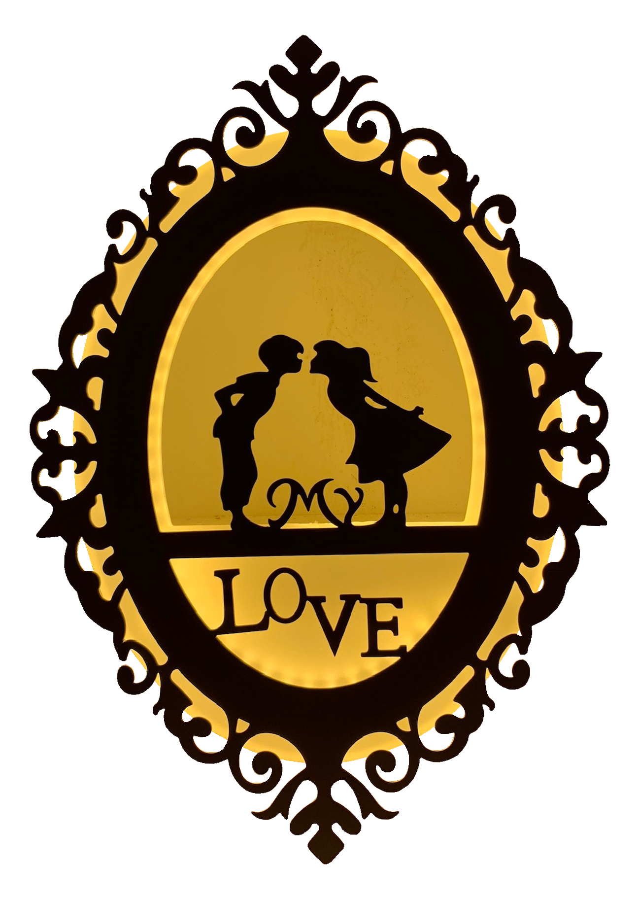 Đèn hắt led MyLove 2013