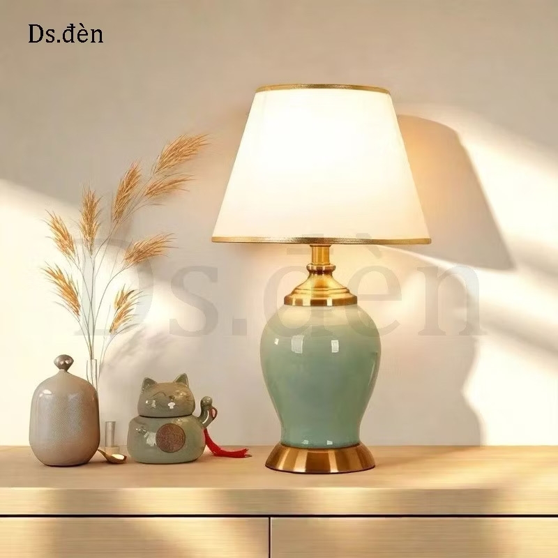 Đèn bàn thân sứ DB9230