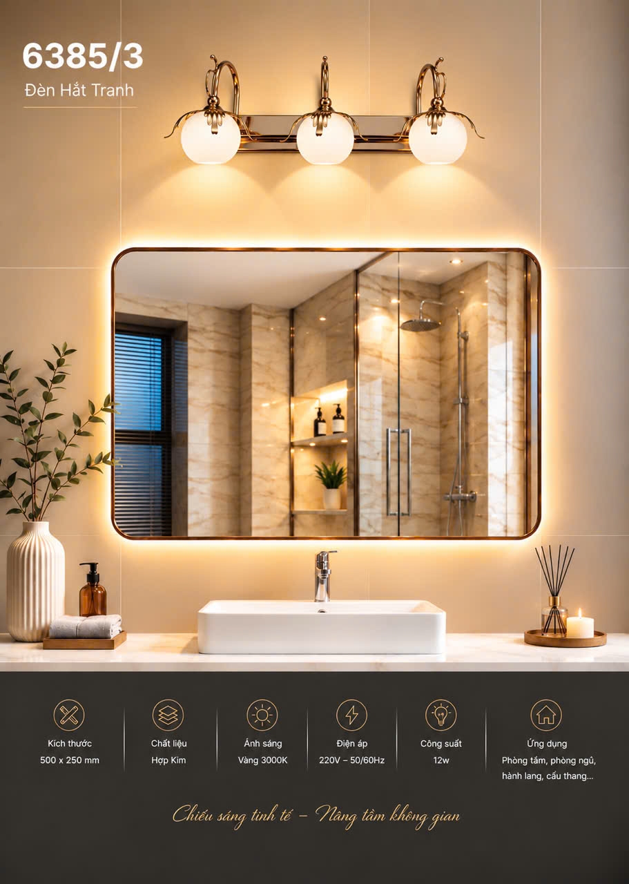 Soi tranh đế mạ 3 CĐ, 6385/3