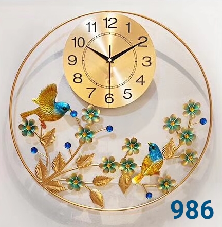 Đồng hồ công mạ 986