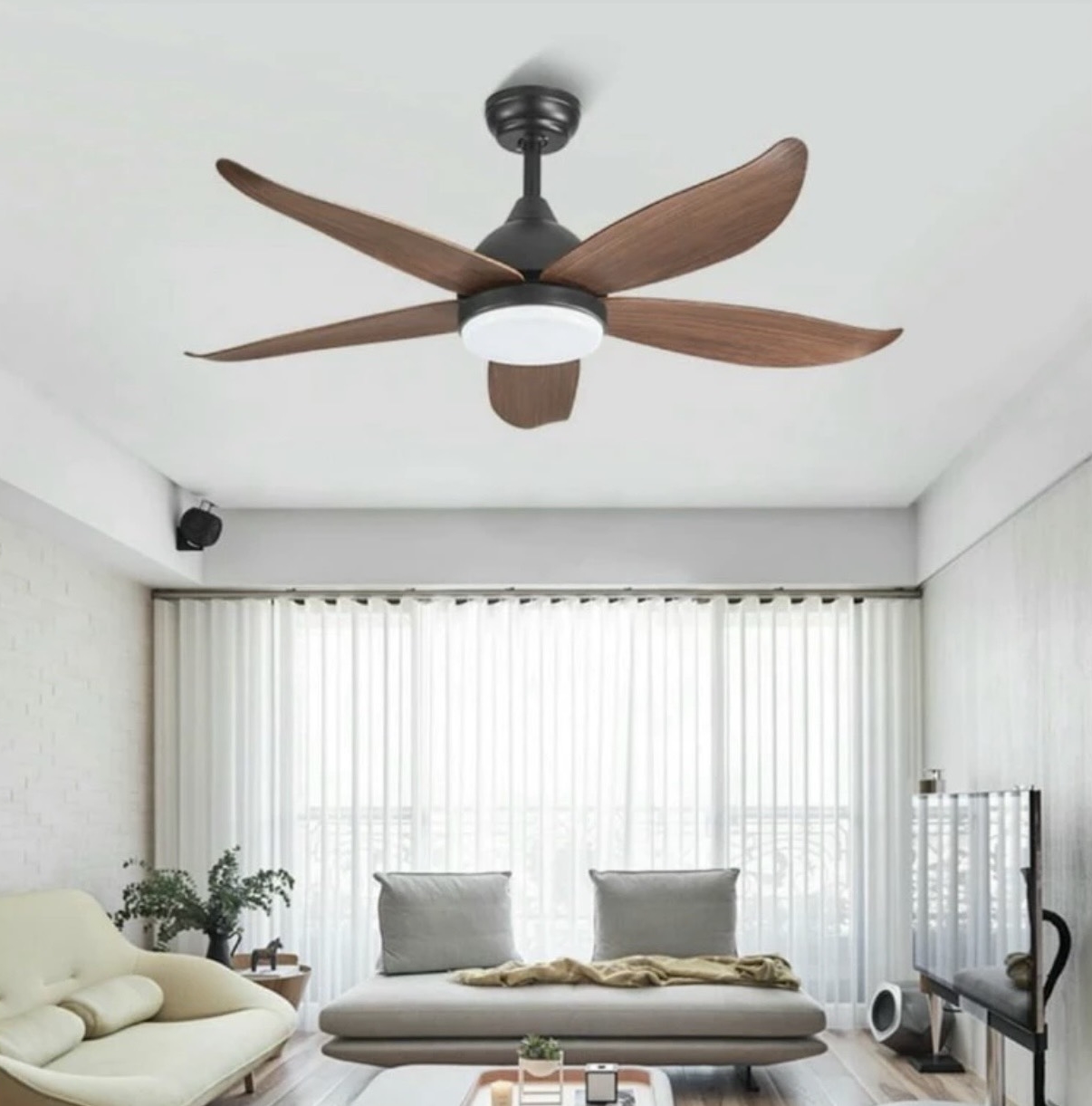 Quạt trần đèn QT9521 (1m32)