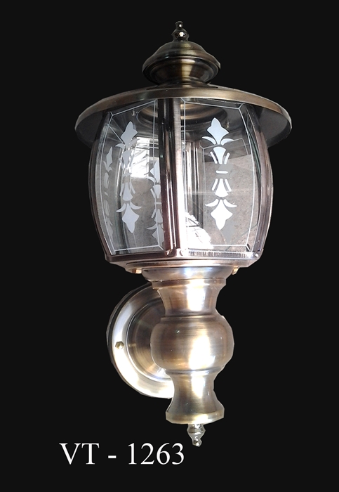 Đèn cột mạ đồng 1263